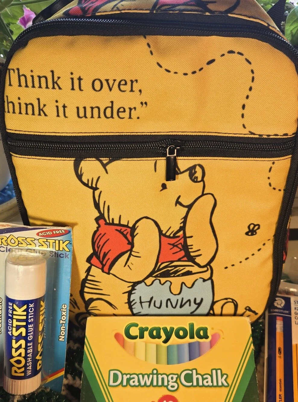 Winnie the Pooh Lunchbox with School Supplies Bundle